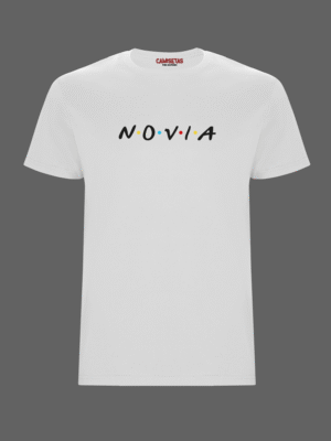 Camiseta despedida Novia Friends blanca