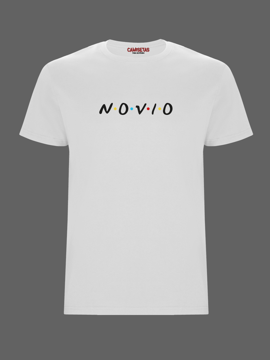 Camiseta despedida novio Friends blanca