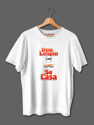 Camiseta despedida Don Limpio