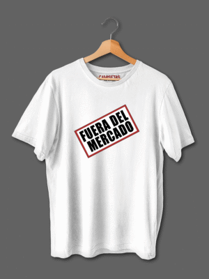 Camiseta Fuera del mercado