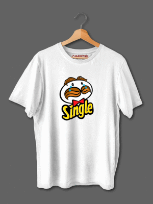 Camiseta Single modelo inspirado en la marca Pringles